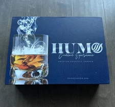 Cocktail Smoker Kit Wood Chips Apple Cinnamon Pecan Cherry Ice Mold Spoon Jigger