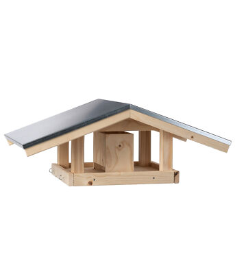 Vogelfutterhaus Karwendel mit Futterschublade 27.7 x 71.4 x 52 cm, Dehner Natura