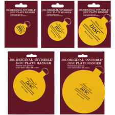 The Original Invisible Disc Plate Hanger *5 sizes*