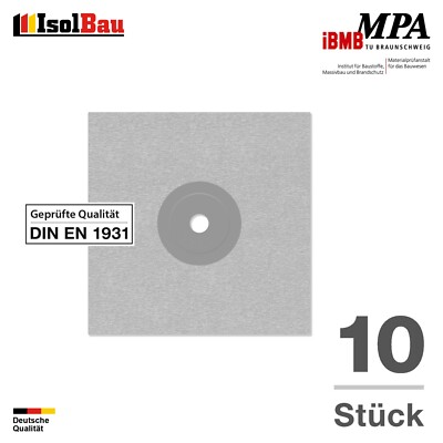 Isolbau Wandmanschette 10 Stk. Dichtmanschette Dichtband Dichtbahn Innenecke Bad
