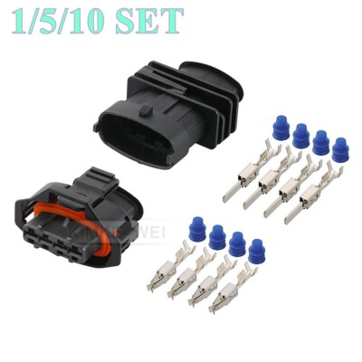 4 Pin Bosch Compact Connector Socket Connector Sets for Volvo & Ford New