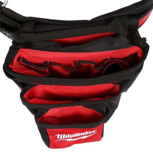 Cinturón de trabajo ajustable para electricistas Milwaukee 29 bolsillos + juego de destornilladores de 6 piezas - Imagen 9 de 12
