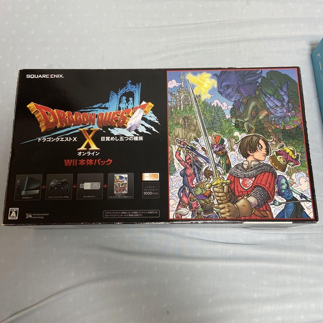 Nintendo Wii Dragon Quest X Console System Set Limited Edition（No 