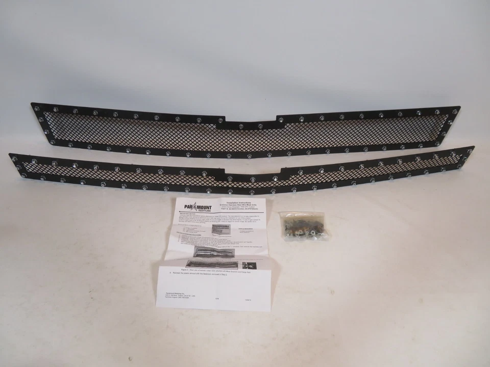 PARAMOUNT AUTOMOTIVE 46-0757 Grille fits 2014-2015 Chevrolet Silverado 1500   Foto 2 de 4
