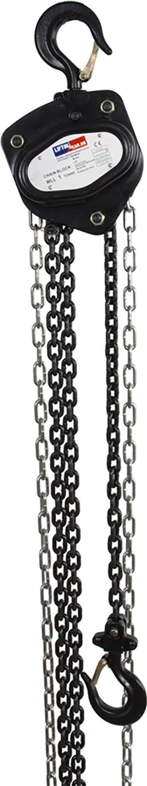 1000kg 20mtr Chain Block Lifting Tackle Crane Hoist Manual Gantry Hand Pulley