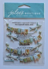 Jolee's My Trip Repeats Scrapbooking Stickers Travel Vacation Airplanes