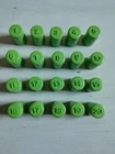 VINTAGE 1975 Numbers Up Board Game Milton Bradley Replacement Pegs #1 to #20