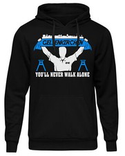 Gelsenkirchen Support Kapuzenpullover | Fussball Skyline City Hoodie Ruhrpott