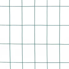 16 Gauge Green Vinyl Coated Welded Wire Fence 3X50 Feet Garden Screen with Mesh