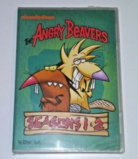 NEW The Angry Beavers Seasons 1 and 2 DVD Mitch Schauer Nickelodeon Full Frame