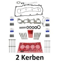 ZK Dichtsatz 2 Kerben+Schrauben+Ventile FüR VW T6 MAN TGE 2.0 TDI CXH CXG CXE DA