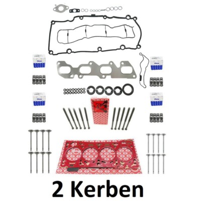 ZK Dichtsatz 2 Kerben+Schrauben+Ventile für VW T6 MAN TGE 2.0 TDI CXH CXG CXE DA