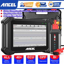 Heavy Duty Truck OBD Scanner ABS Oil Reset DP...