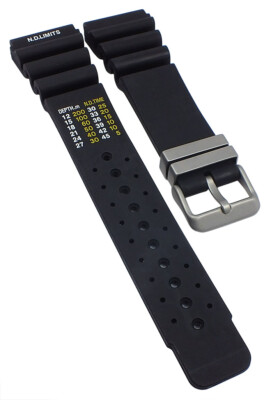 Minott Uhrenarmband Taucherband Ersatzband  PU (Polyurethan) 26984S