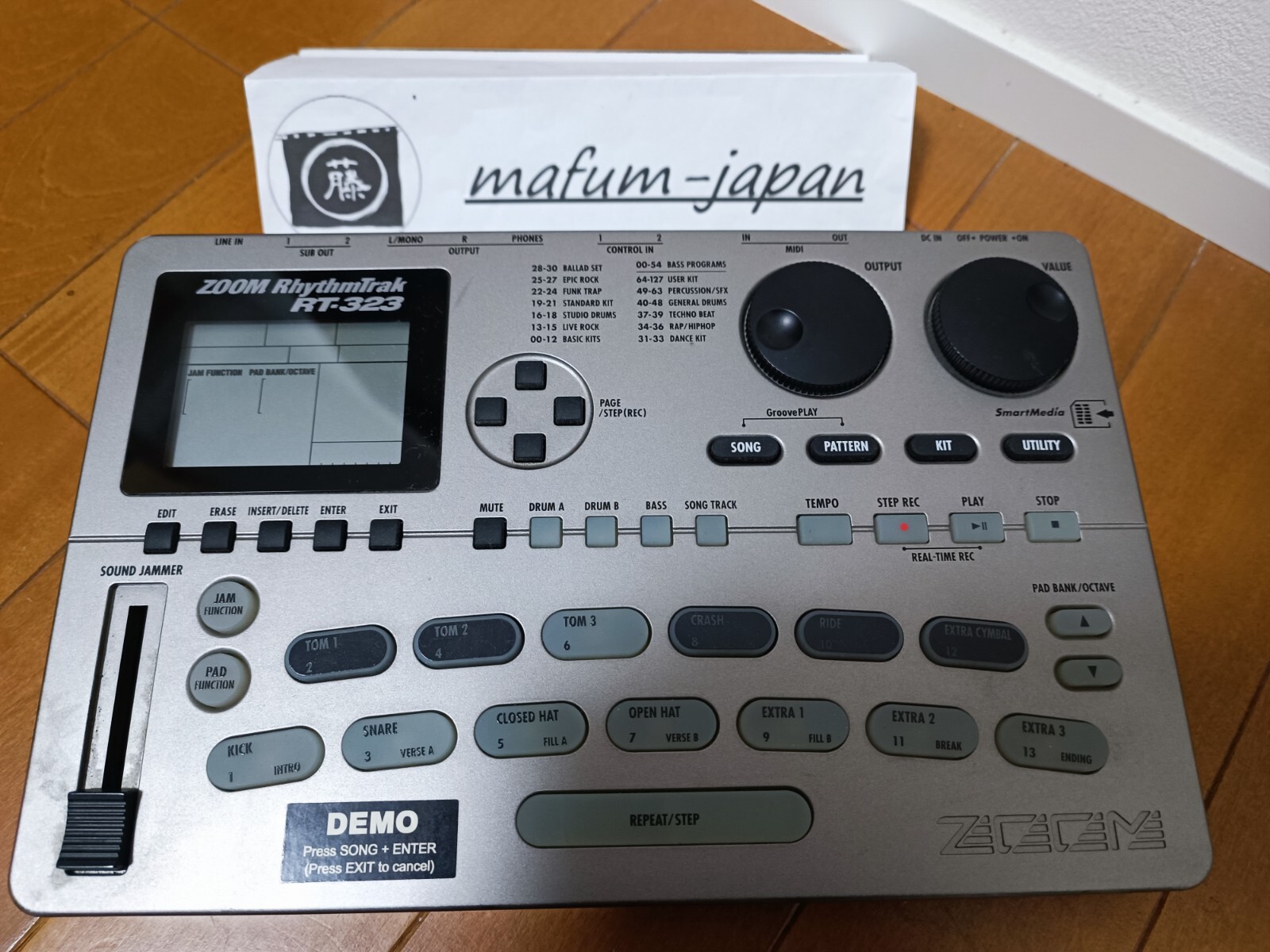 ZOOM Rhythmtrak RT323 Drum & Bass Machine F/S from japan used main unit only eBay