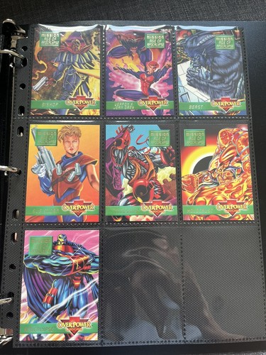 Marvel Overpower - Complete Original Set (1995) - 352 Cards + 3 Rarest Cards - Picture 18 of 24