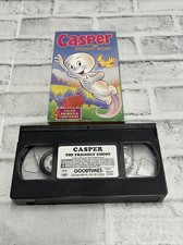 Casper The Friendly Ghost 3 Animated Cartoons VHS, 1993 Greg Alter Vintage VGC