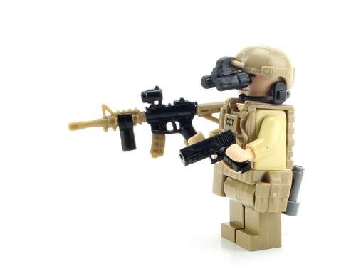 Battle Brick CCT Air Force Special Forces Value made w/ real LEGO® minifig - Picture 4 of 5