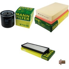 MANN-FILTER Inspektionspaket Filterset für Saab 900 II 9-3 2.0i 2.0 Turbo