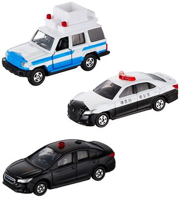 TAKARA TOMY Tomica dial 110! Police Vehicle & DVD Set New JP