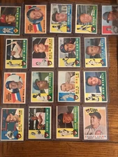 Bob Byerly 1960 Topps Baseball Card (Sale Is For Card In Title) (6507)