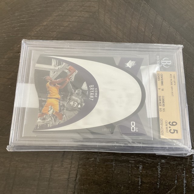 1996-1997 Upper Deck SPx Die-CutKOBE BRYANT BGS 9.5 RARE🚀🚀🚀