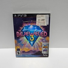 Bejeweled 3 PS3 (Sony Playstation3, 2011) Puzzle Game Bonus Games CIB