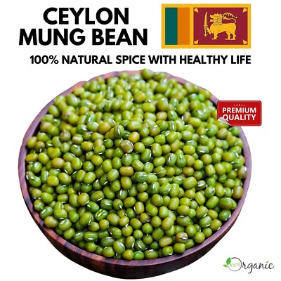 ORGANIC MUNG BEAN MICROGREENS SEED GREEN GRAM FRESH NON-GMO 100% PREMIUM QUALITY