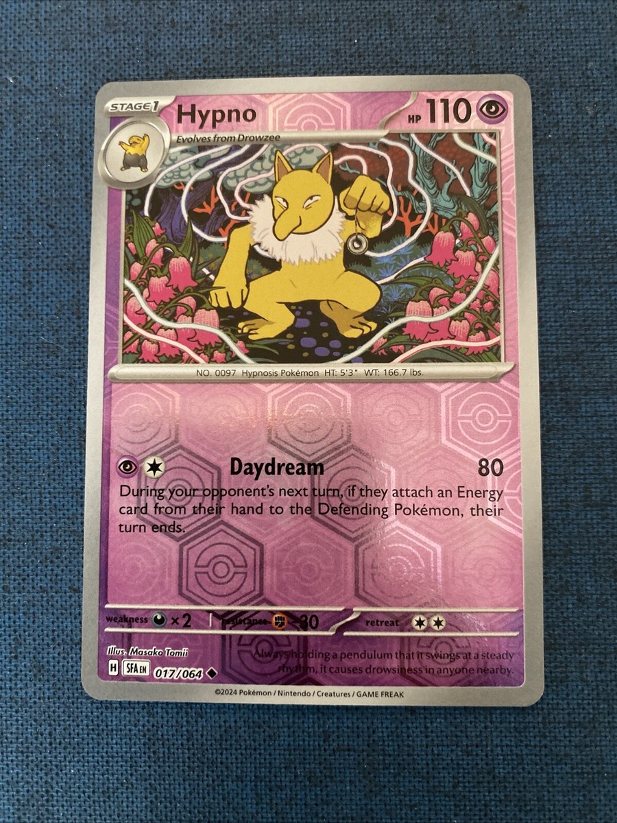 Hypno 017/064 Sv: Shrouded Fable Reverse Holo | eBay Hypno 017/064 Sv: Shrouded Fable Reverse Holo | eBay