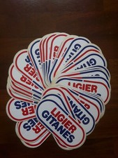 Lotto Adesivi Stickers Vintage Sigarette Ligier Gitanes
