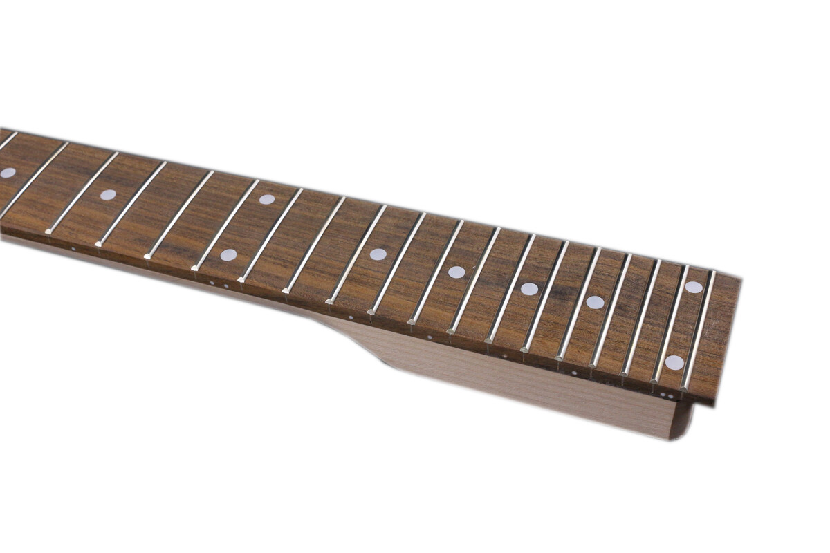 Wide guitar Neck 24fret 24.75inch Paddle Head Maple Rosewood 12string