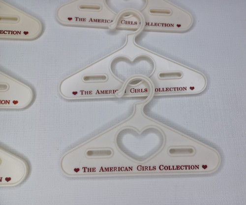 The American Girls Collection Plastic Clothes Hanger Lot Of 8 Hangers - Picture 7 of 9