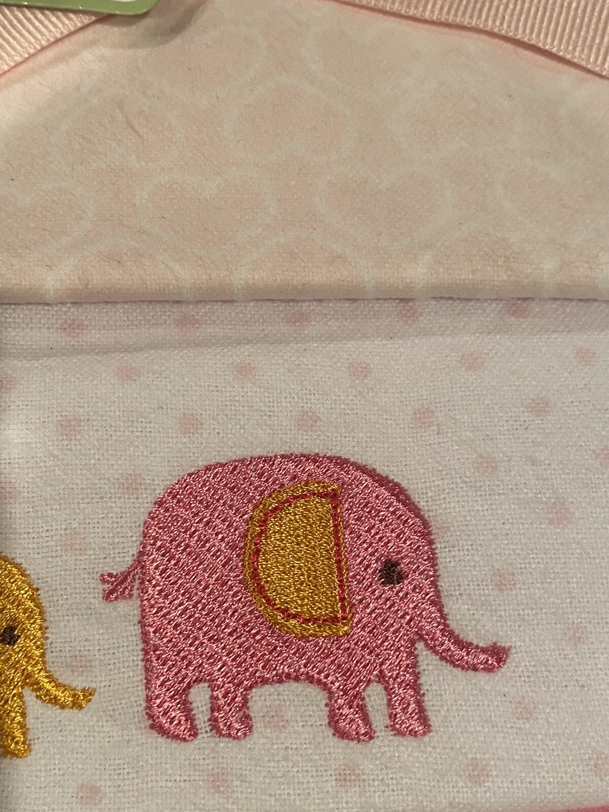 CarterE28099s+Elephant+Theme+Baby+Girl+Receiving+blankets for sale