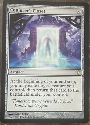 MTG Magic the Gathering Conjurer's Closet (239/357) Commander 2013 NM