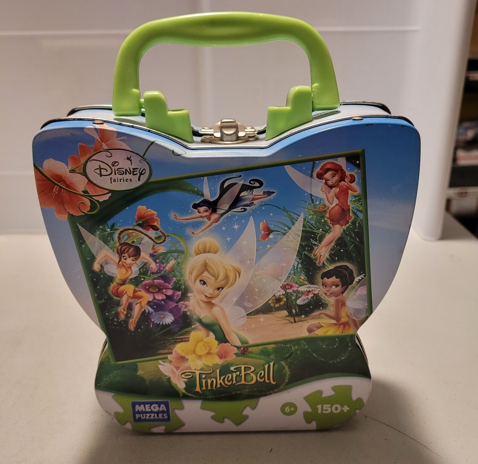 Disney Fairies Tinker BellSummer Spark Metal Pencil Case Tin Puzzle Not Included