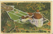 Amerika Postkarte - Planetarium - Griffith Park, Los Angeles, Kalifornien - TZ3402