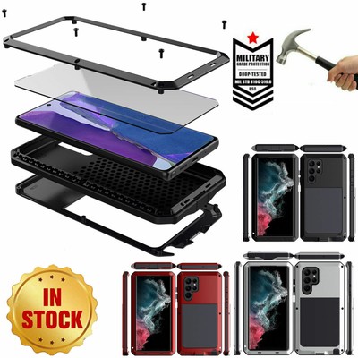 FOR SAMSUNG S22 S21 S20 ULTRA S10 SHOCKPROOF HEAVY DUTY TOUGH ARMOUR CASE COVER