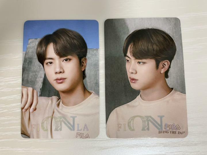 FILA X BTS Now ON Official photocard Japanese ver | eBay