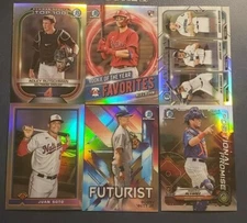 2021 Bowman Chrome INSERTS with Rookies and Stars You Pick the Cards