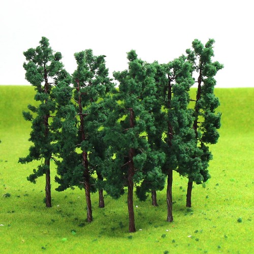 D9035 40pcs Model Train Layout HO Scale 1:87 Model Tower Trees Iron Wire 9cm - Picture 4 of 5