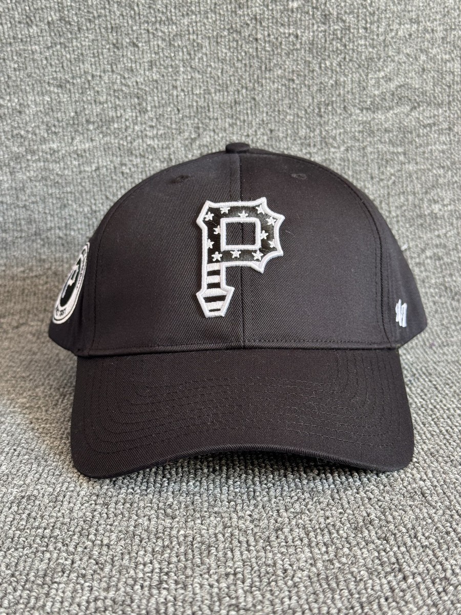 '47 Brand Pittsburgh Pirates MLB Strapback Black Hat Side Patch Cap