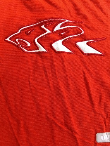 Holden Racing Team Kids Polo Shirt Size 8 HRT HSV Mobil 1 V8 Supercars Red - Picture 8 of 17