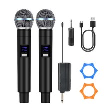 Professional Wireless Microphone for Podcast, Karaoke  Singing   2.4GHz Port...