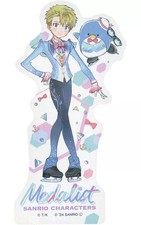 Sanrio Tuxedo Sam Seal Sticker Stand Medalist Riho Sonidori Collectible