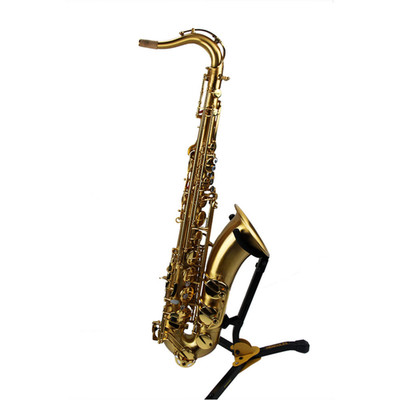 Eastern Music SA80 style brushed gold lacquered tenor sax tenor saxophone w/case