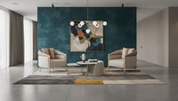 Beige Wohnzimmer Set Mit 2 Sesseln Couchtisch Und Beistelltisch