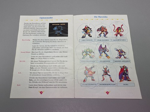 MEGA MAN X SUPER NINTENDO PAL/NOE OVP CIB BOXED SNES KULT GAME - Bild 10 von 20