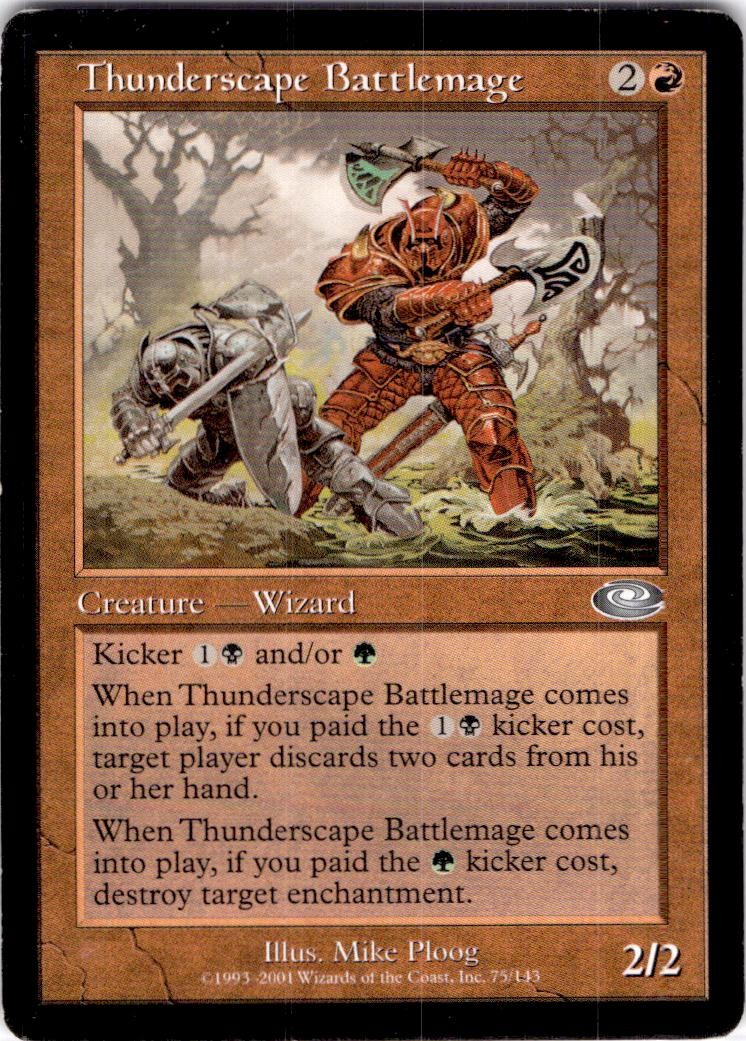 MTG Thunderscape Battlemage Planeshift Uncommon #75