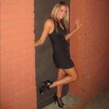 Guess black button down dress XS stretch