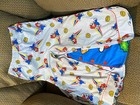 M2 NWT NINTENDO SUPER MARIO Boys Size 4/5 Button Shirt & Pants Pajamas Set — photo 2